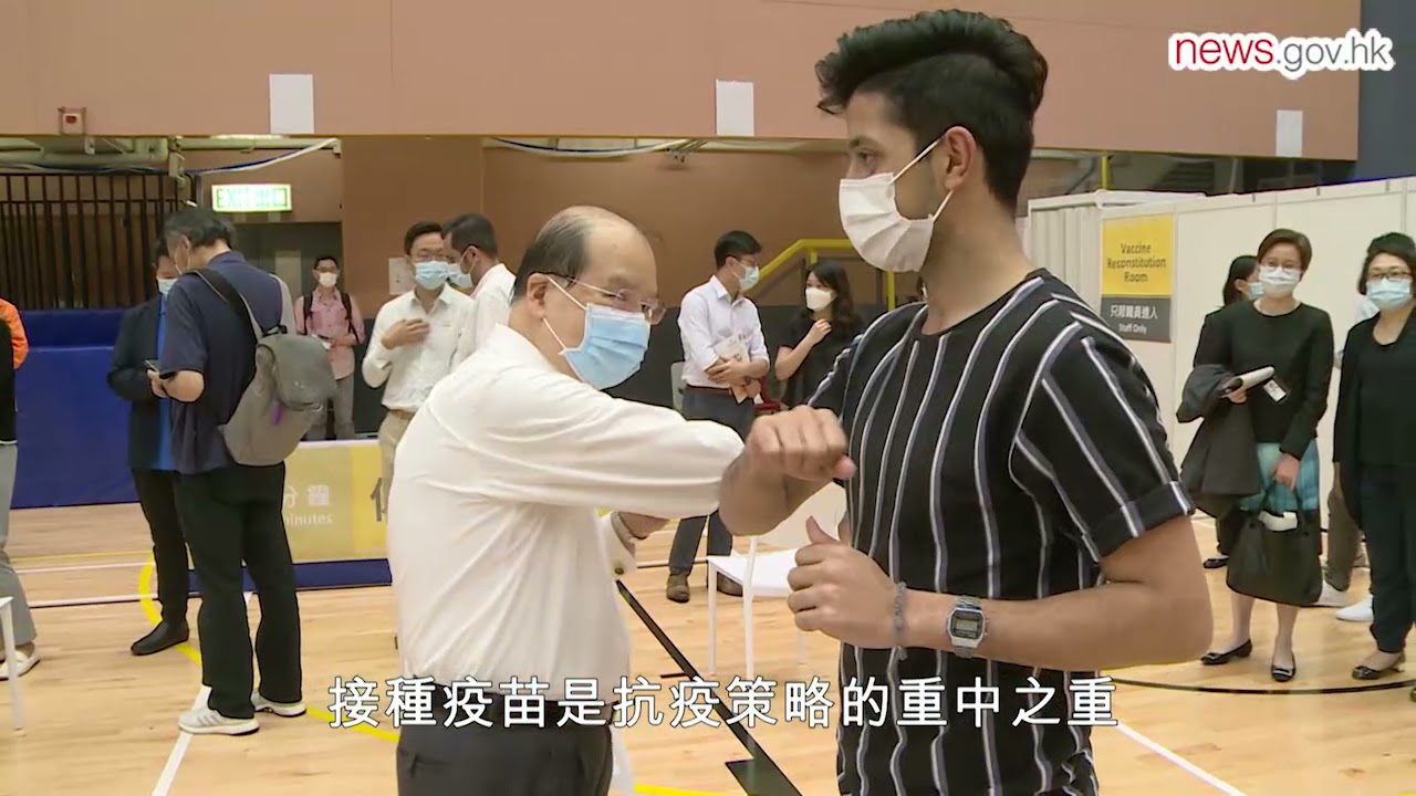 張建宗鼓勵青年接種疫苗  (29.4.2021)