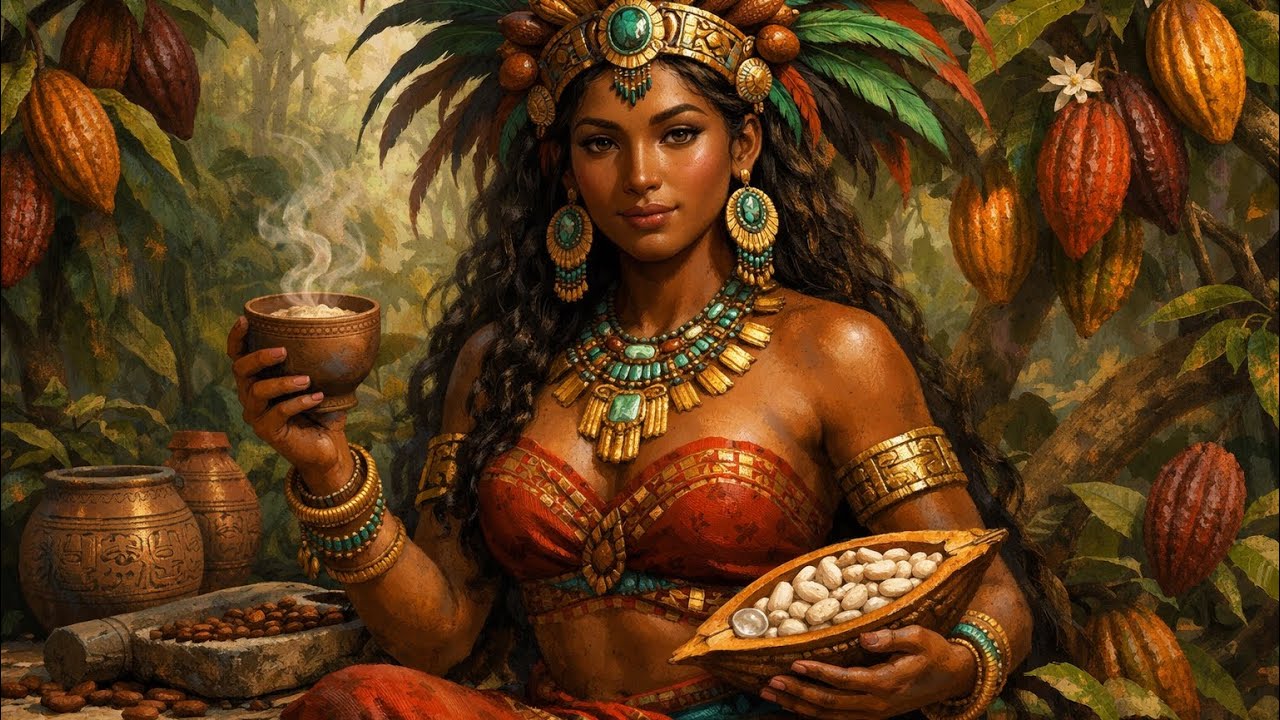 The Mayan God and Goddess of Chocolate