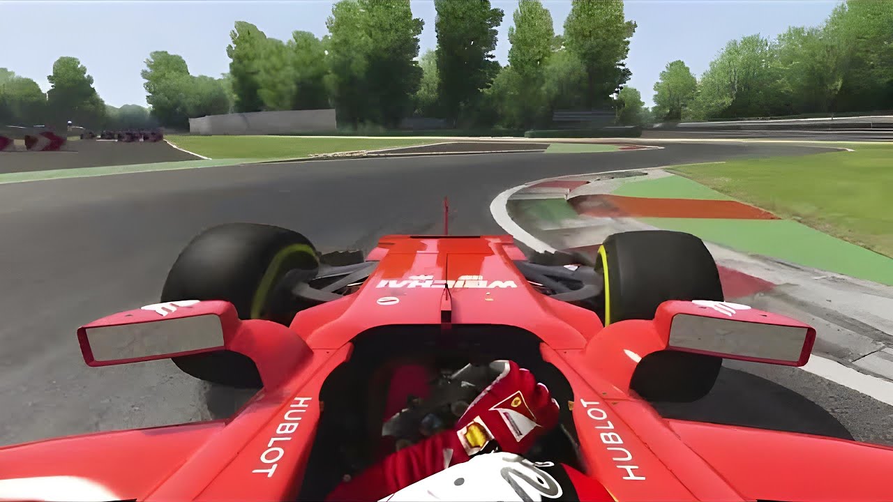 World Record | F1 | Ferrari SF70H at Monza | 1:19.948 minutes | AC Simulator | Albin Aliu
