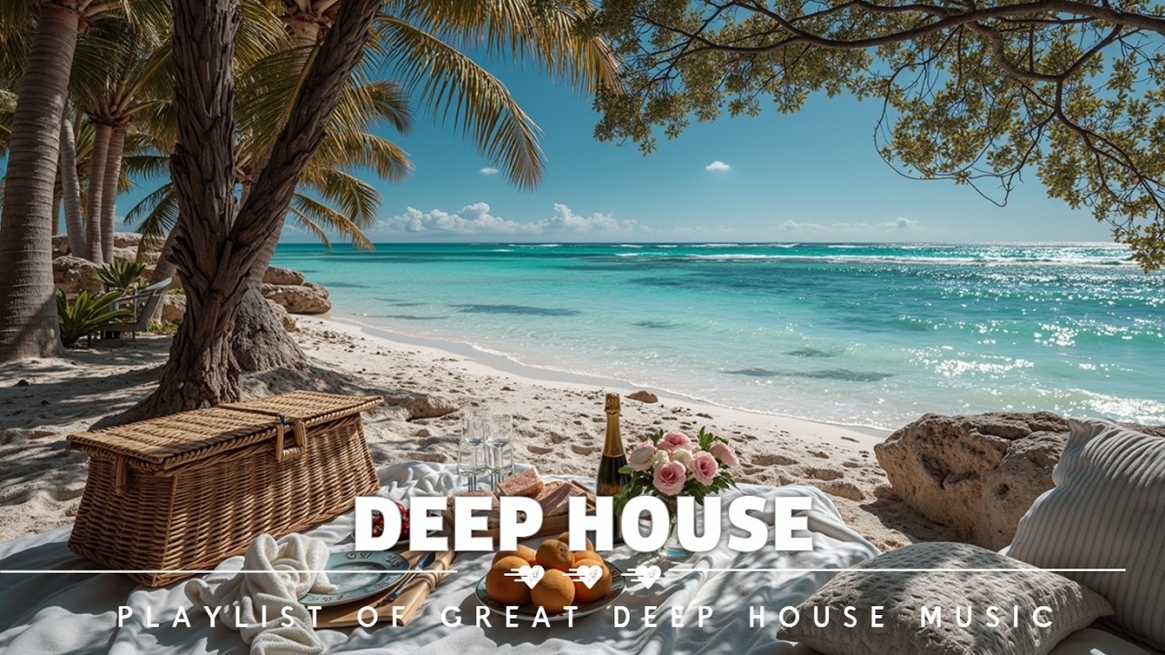 Лучшая Deep House Music 2026 Мягкие биты и морские волны