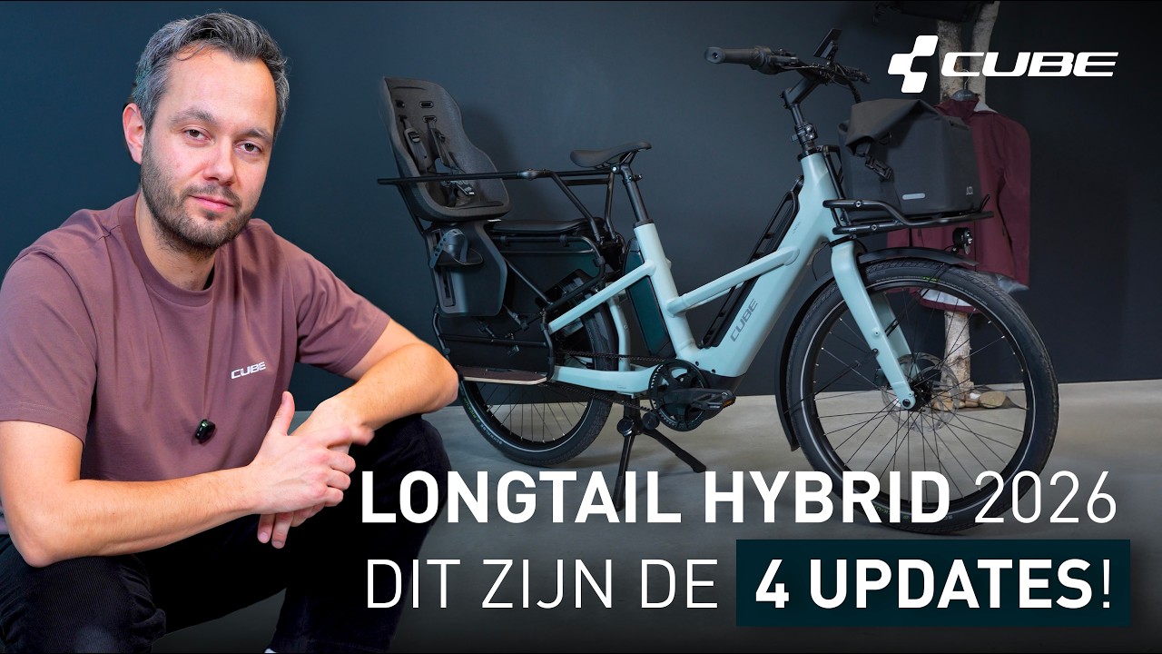 CUBE Longtail Hybrid 2026 Update: Dit zijn de vernieuwde modellen