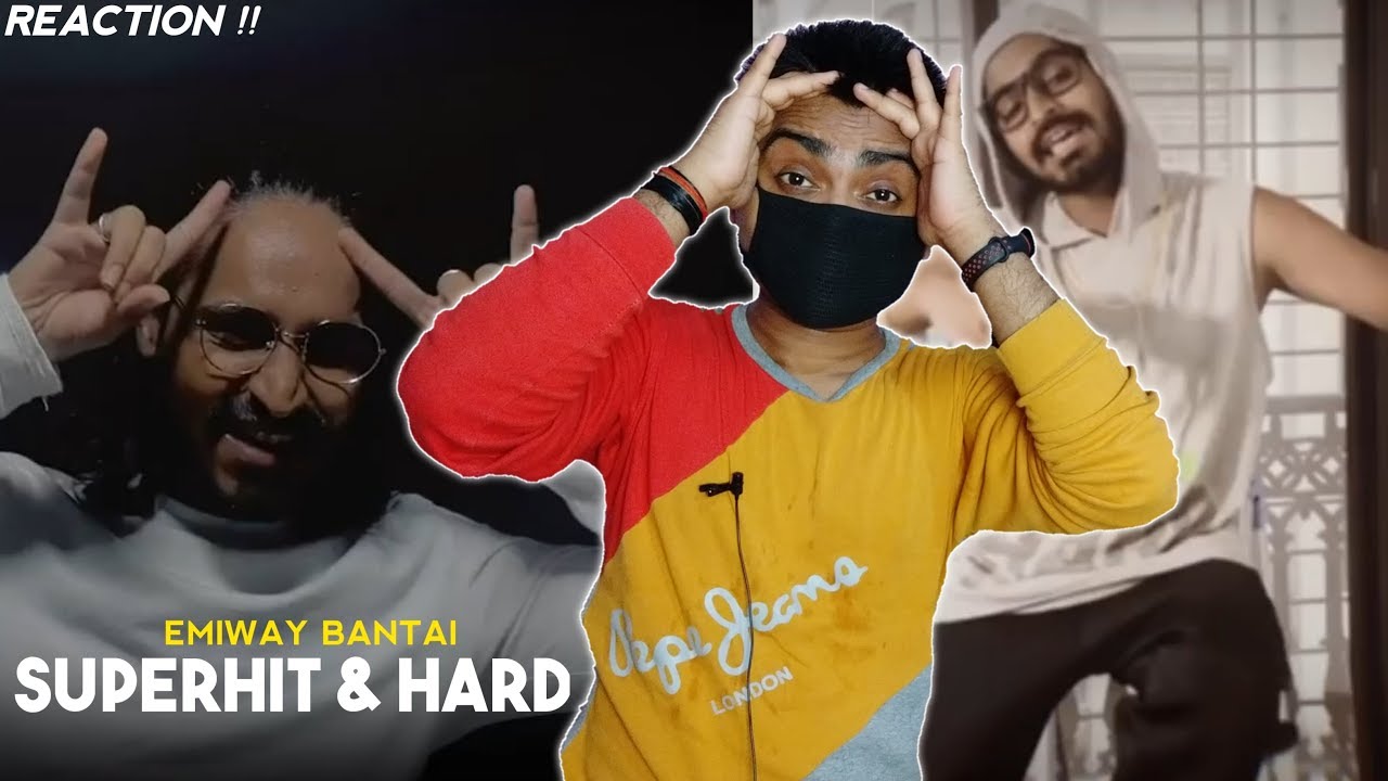 EMIWAY BANTAI SUPERHIT & HARD SONG REACTION | EMIWAY SUPERHIT REACTION | EMIWAY HARD REACTION | XTS