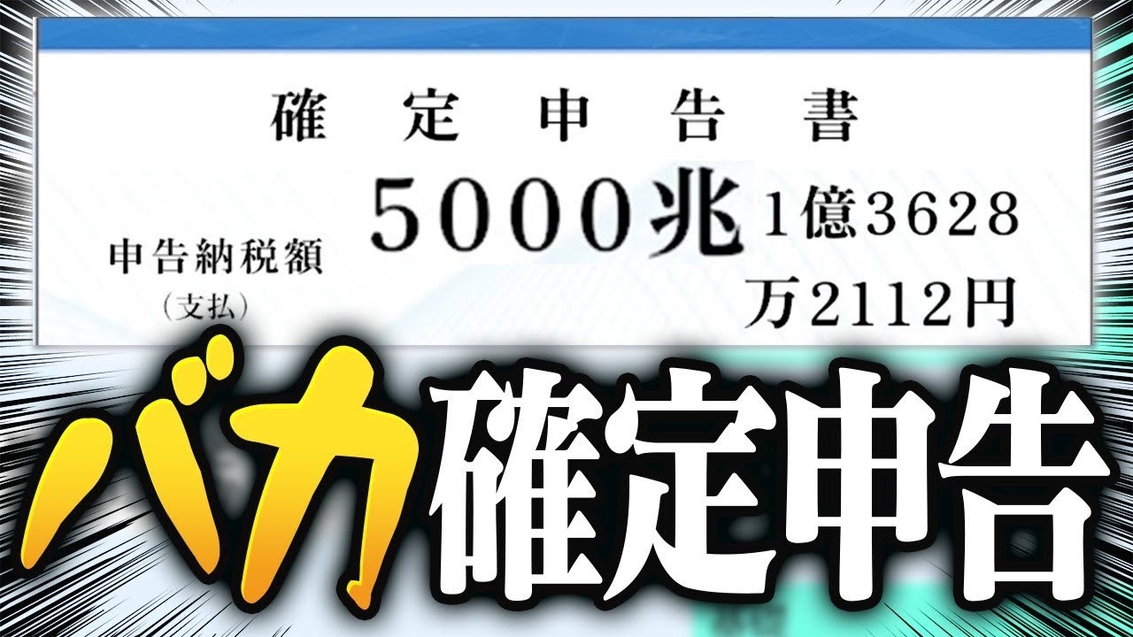 確定申告をAIに託した結果バカすぎる納税額で破産したwwwww【琵琶ちゃぷ】