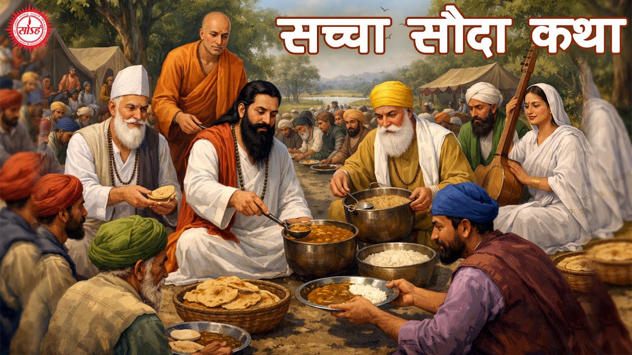 सच्चा सौदा वही जो आत्मा को परमात्मा से मिलाये 🙏 रूहानी सत्संग...