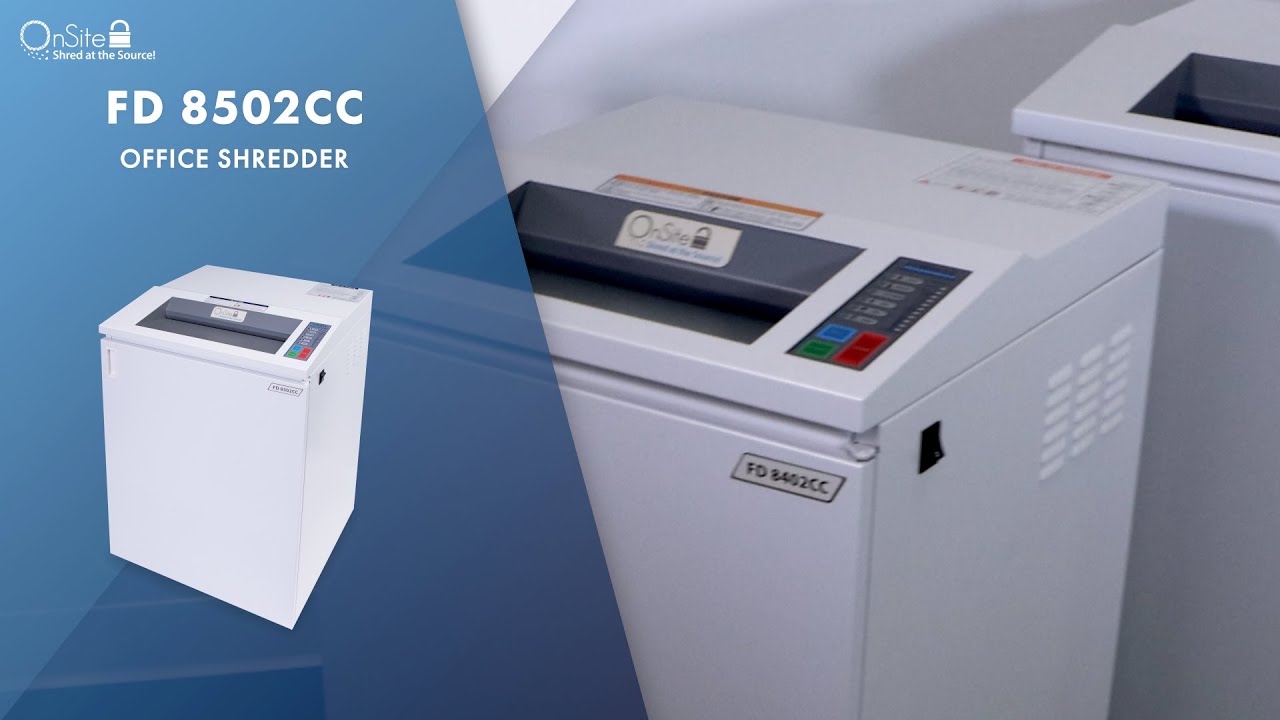 FD 8502CC OnSite Office Shredder