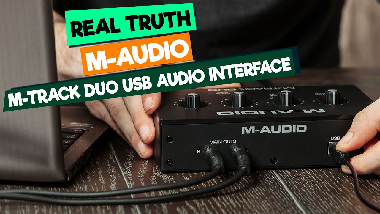 Обзор M-Audio M-Track Duo | ЛУЧШИЙ аудиоинтерфейс за 79 долларов для начинающих и подкастов в 202...