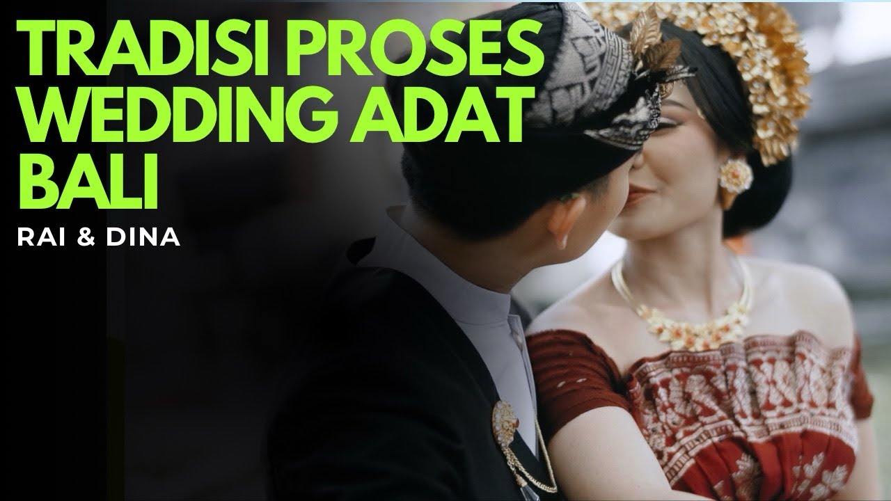Video Proses Pernikahan dengan Tradisi Adat Bali