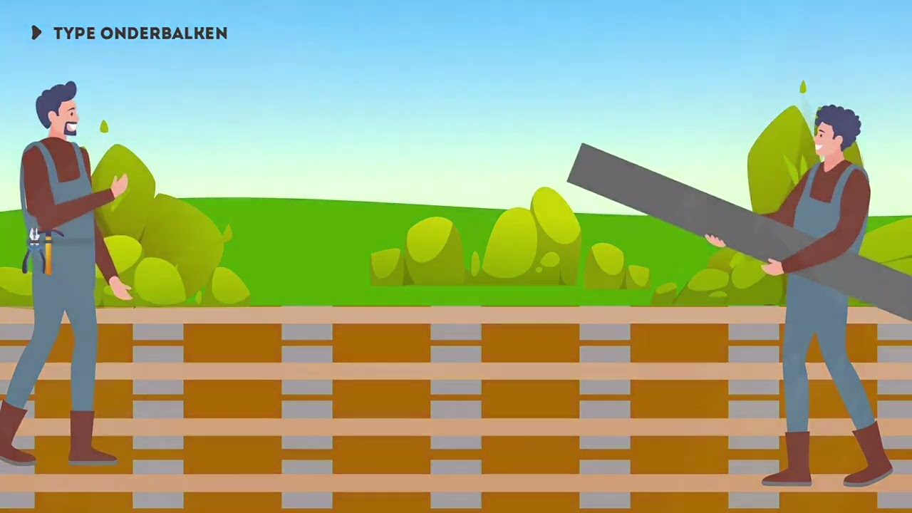 Simpele montage van composieten vlonderplanken • WoodComposiet
