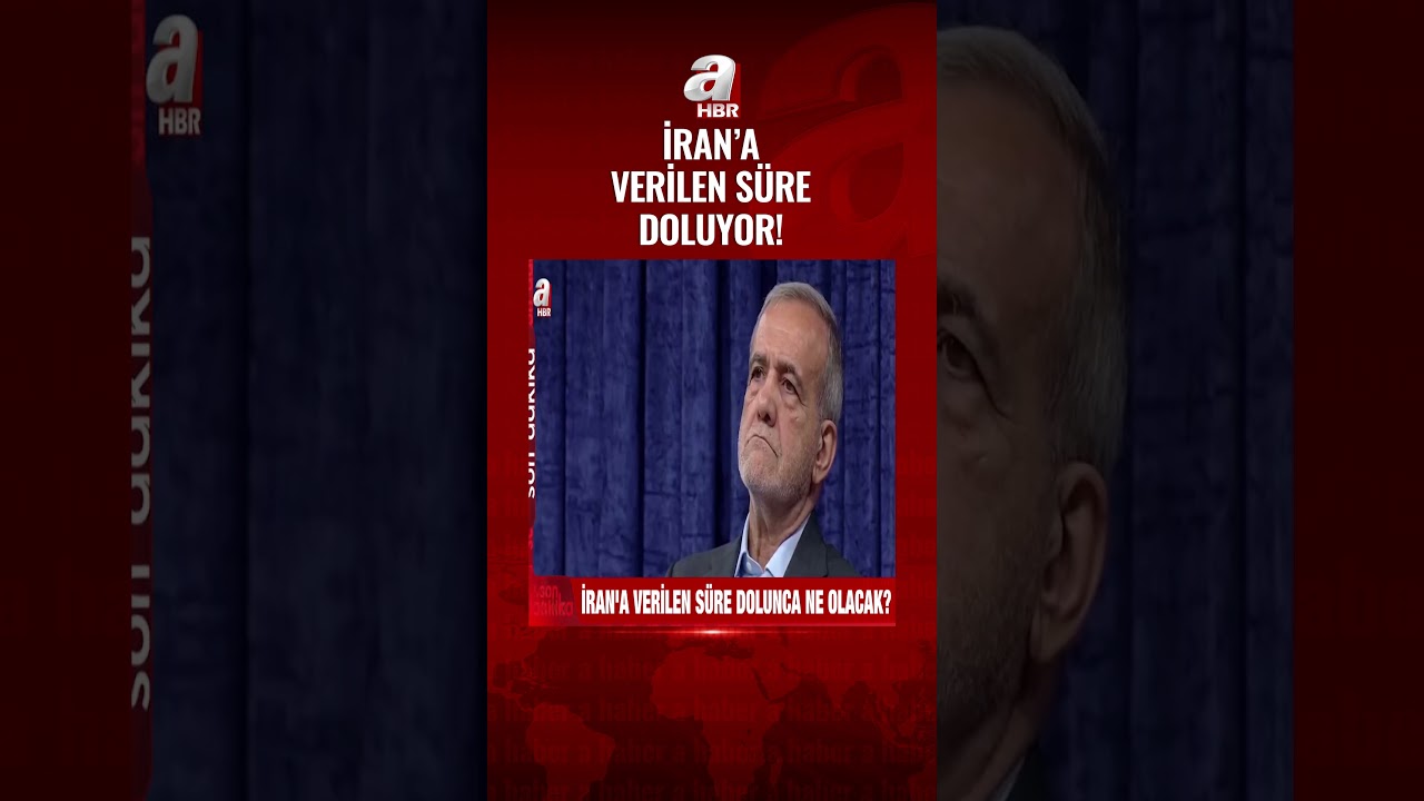 ABD'nin İran'a verdiği s&uuml;re doluyor! | A Haber