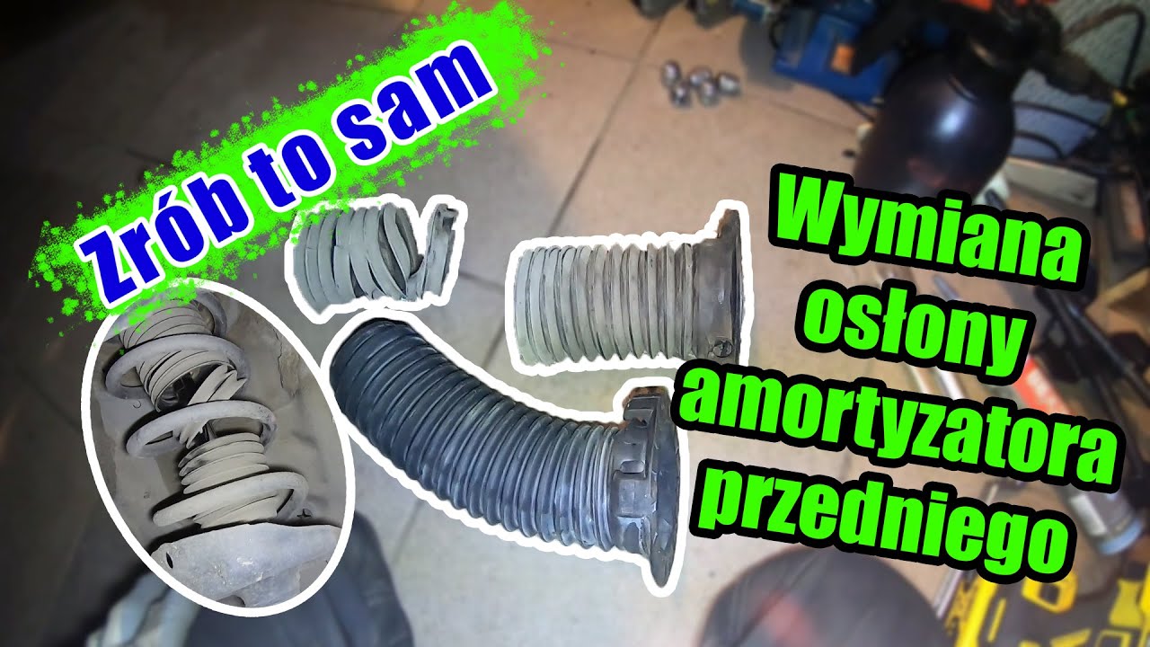 Wymiana osłony amortyzatora przedniego | Zrób to sam | 