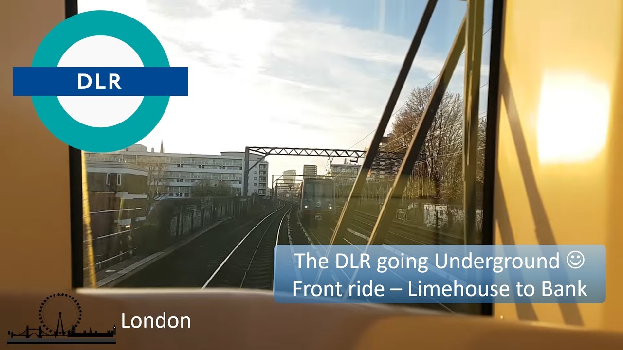 DLR ride: Limehouse to Bank