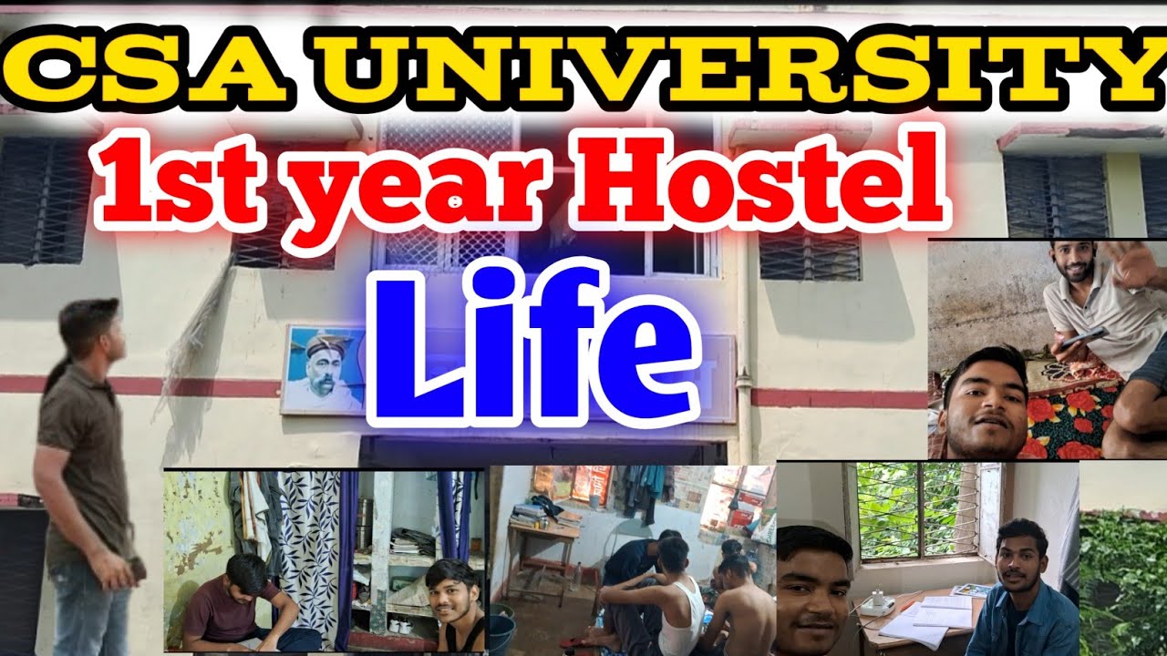 Csa university kanpur Hostel life 1st year || Bsc agriculture student ka hostel || csa hostel 😎😎🥰🥰🥰