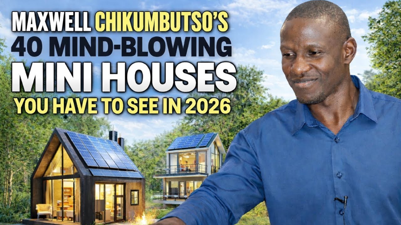 Maxwell Chikumbutso’s 40 Mind-Blowing Mini Houses You Have to See in 2026
