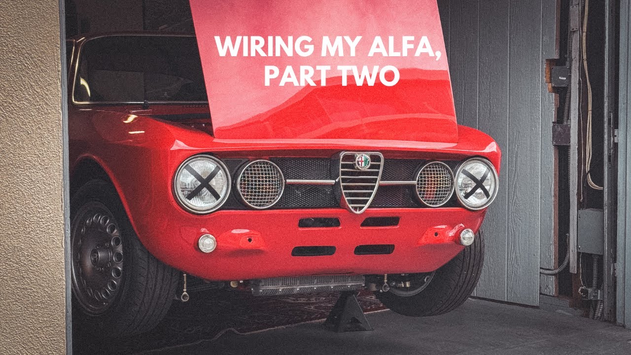Wiring my classic Alfa racecar with a mo.unit PDM