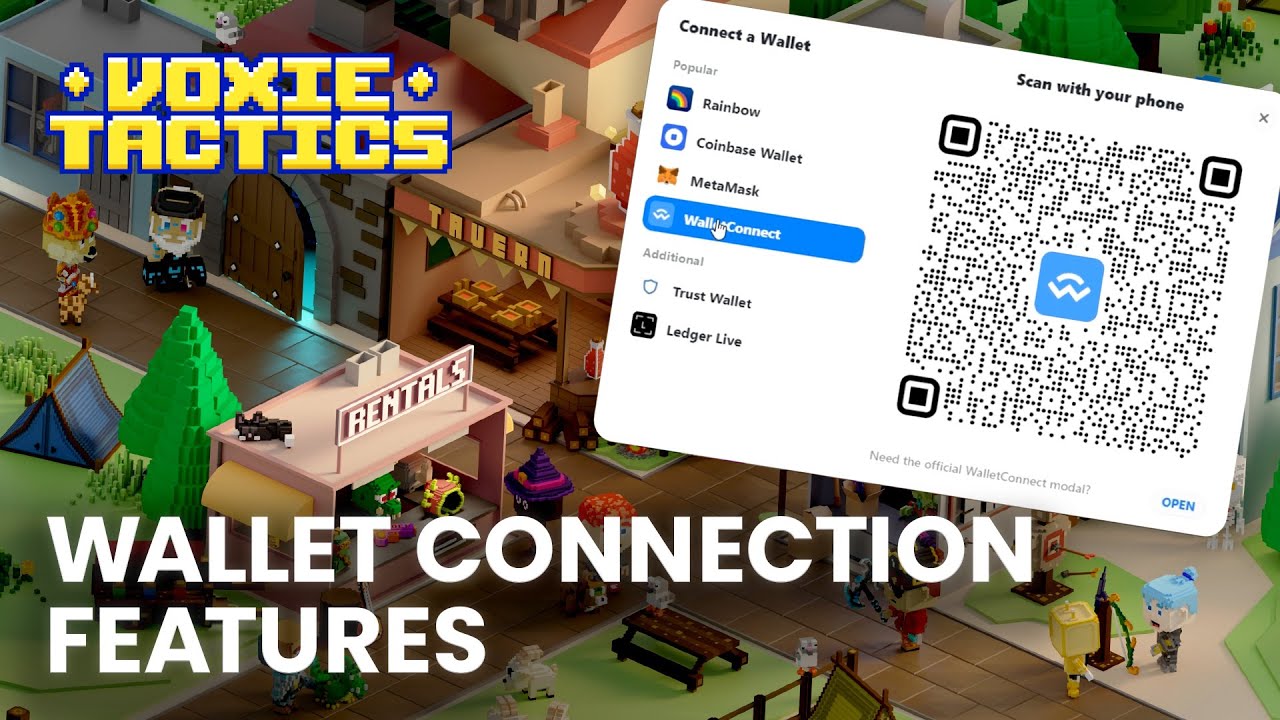 Voxies Marketplace: Wallet Connection Features