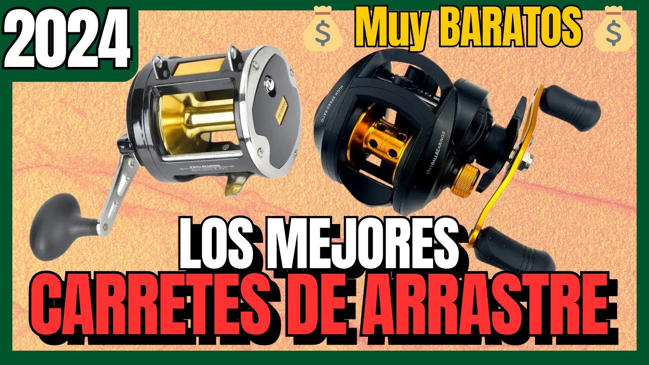 🎣 Los 7 mejores CARRETES TROLLING DE PESCA DE ARRASTRE de Aliexpress 🎣 [2024] Mejor CALIDAD y PRECIO