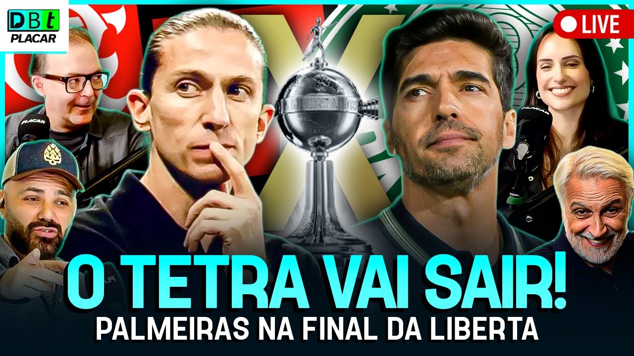 PALMEIRAS NA FINAL DA LIBERTADORES CONTRA O FLAMENGO, QUEM FICA COM A TAÇA? | Debate Placar | 31/10