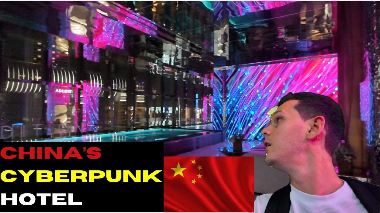 Experience CYBERPUNK Paradise at Chongqing's Futuristic Hotel!