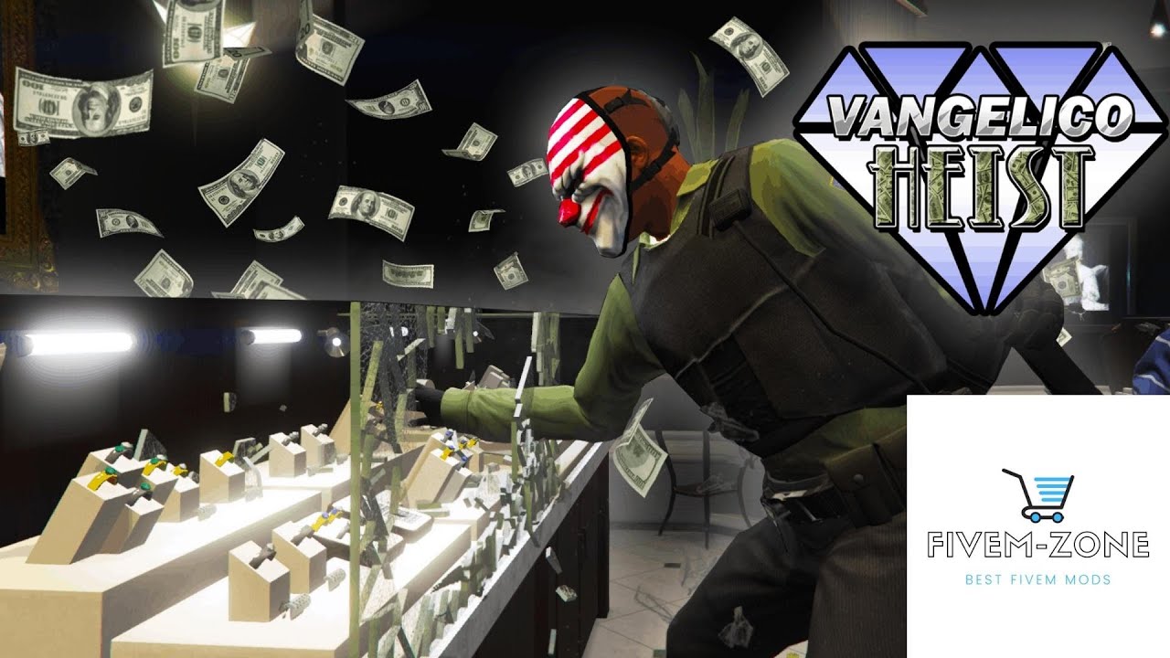 FiveM Vangelico Heist  Redesign | #esx #FiveM Zone