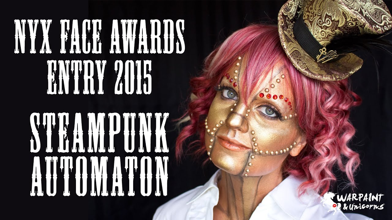 Steampunk Automaton | NYX Face Awards Entry 2015 ~ makeup tutorial