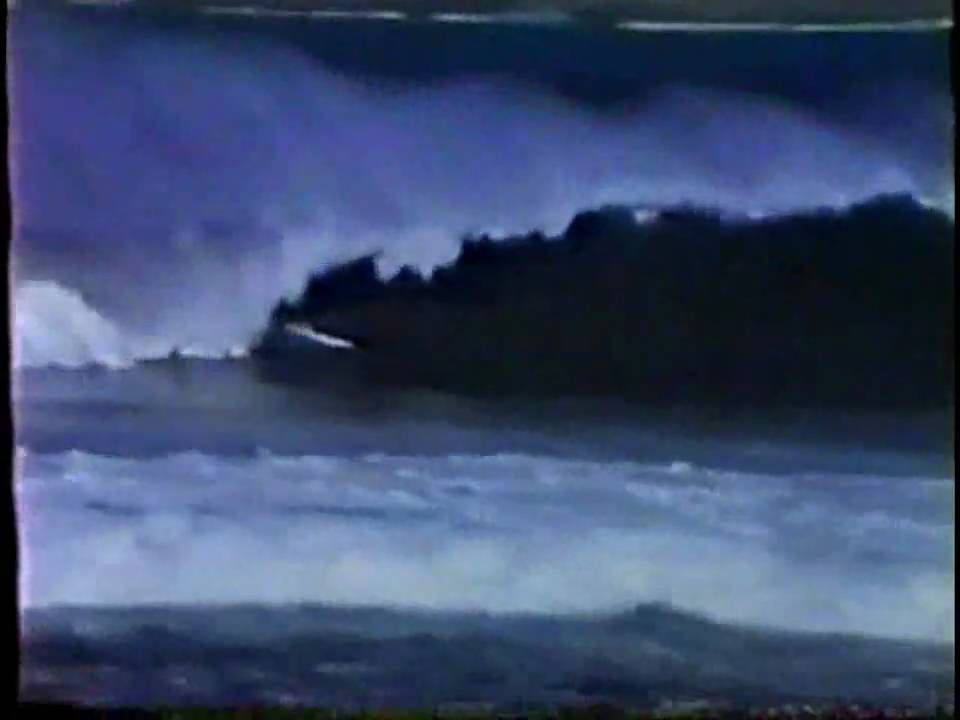 Mundaka Gigante 1990 - zona de impacto