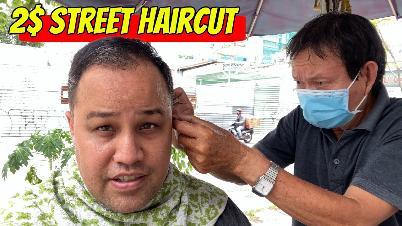Came For A Haircut, Left With A Friend | Hớt Tóc Vỉa Hè Saigon Vietnam