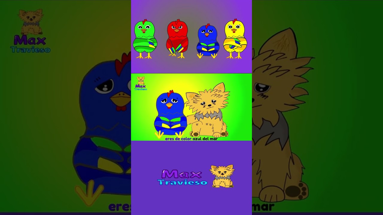 Gallinita de Colores - Max Travieso - Canciones Infantiles  🐔🎶