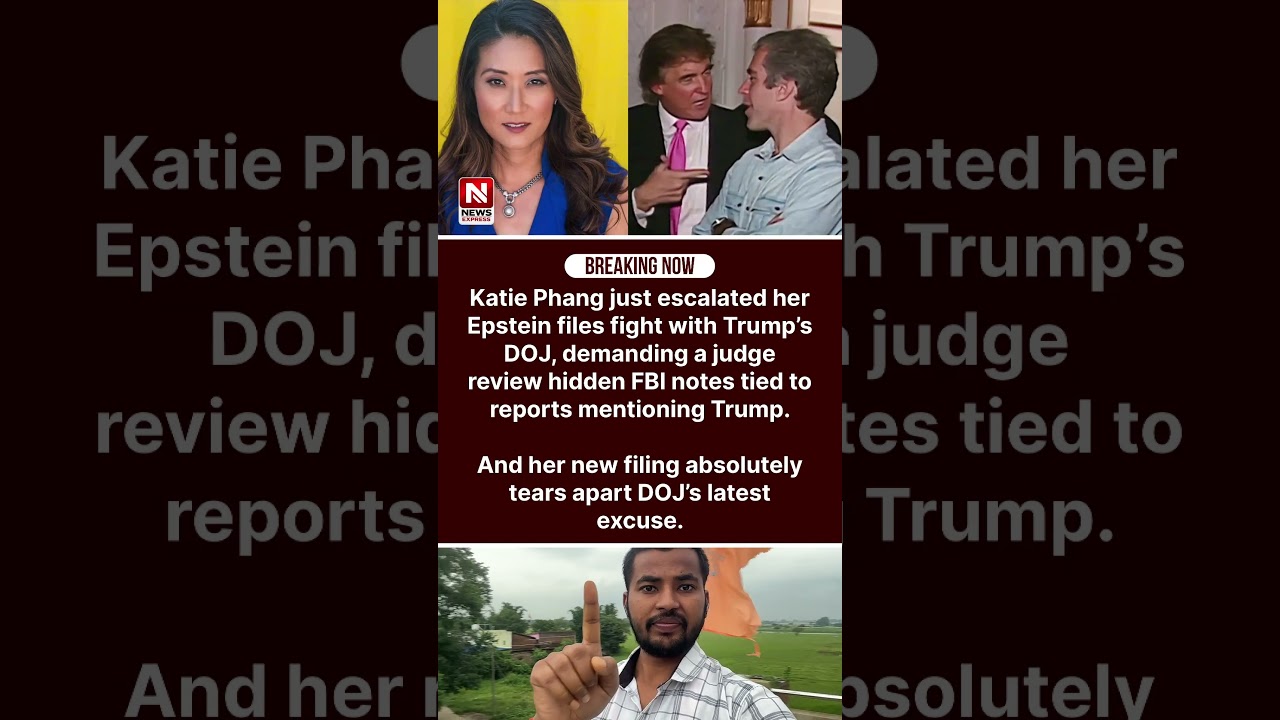 BREAKING: Katie Phang ESCALATES Epstein Files Fight &mdash; Demands Judge Review Hidden FBI Notes #shorts