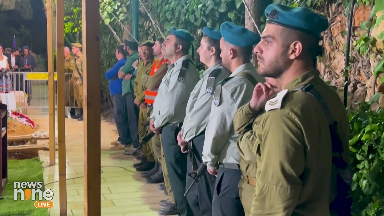 Mourners Attend an Israeli Soldier's Funeral | News9