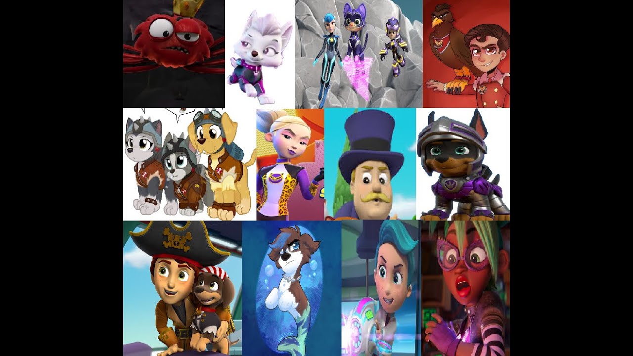 My Favorite Villains From Paw Patrol Defeats