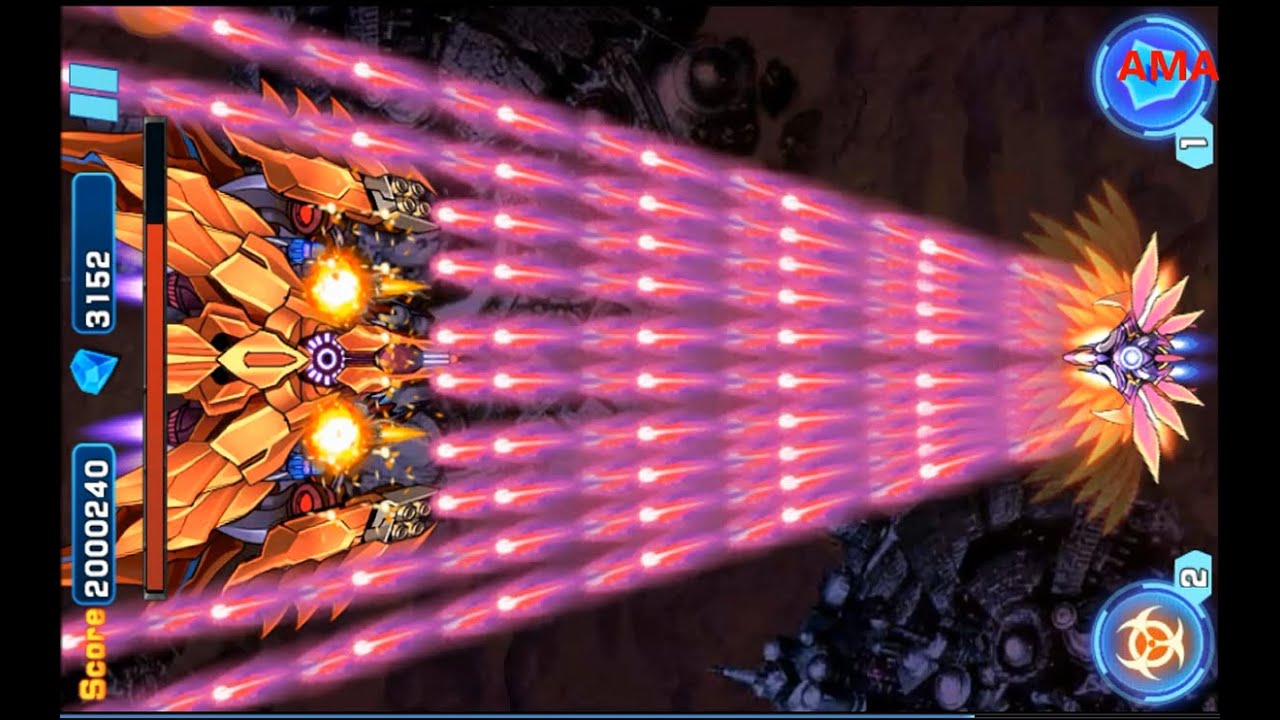 Bắn ruồi bắn máy bay - Ban ruoi ban may bay - đấu trùm - Space Shooter