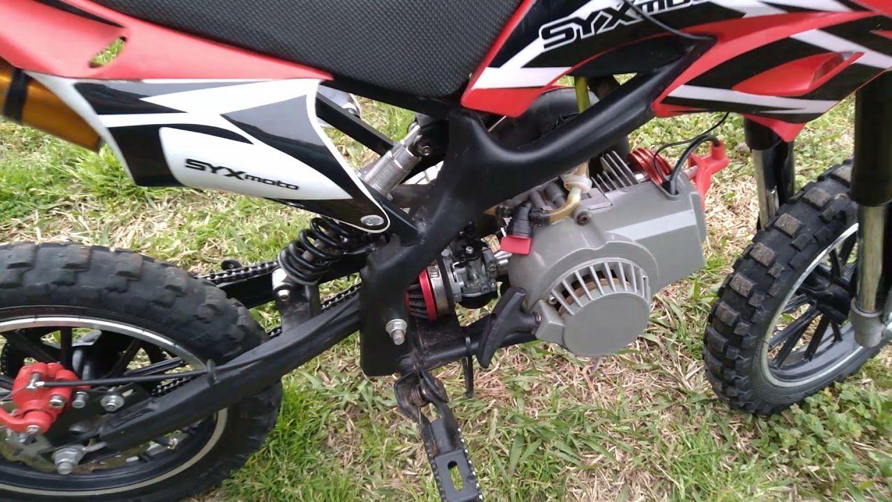 syx moto 50cc with goofit big bore kit .