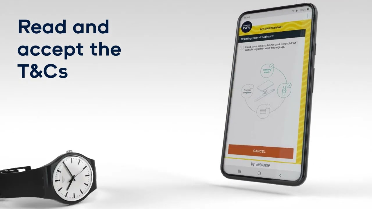 SwatchPay Android Activation Guide, the easy way to pay