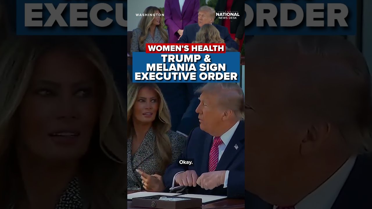 СМОТРИТЕ | Трамп приглашает Ушу Вэнс с ребенком на подписание указа Мелании о женском здоровье