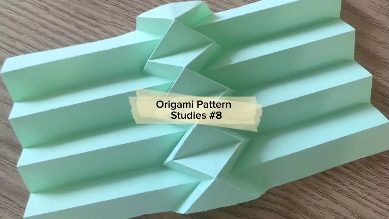 Origami Pattern Studies #8