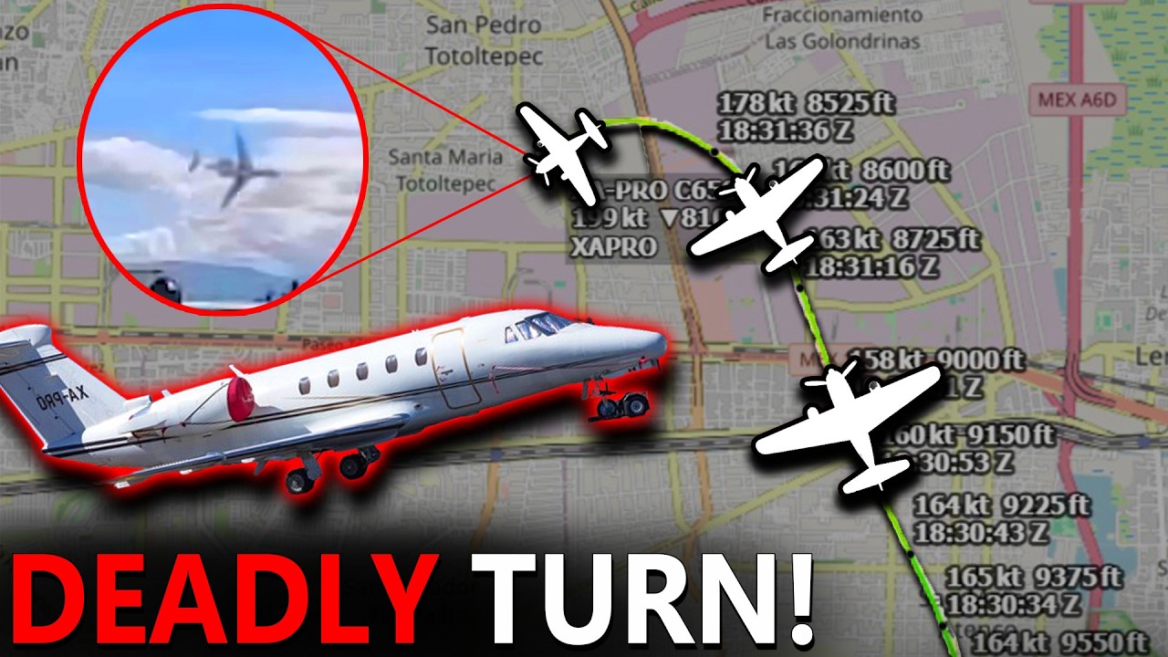 Fatal Private Jet Crash Near Toluca Airport Claims 10 On Board