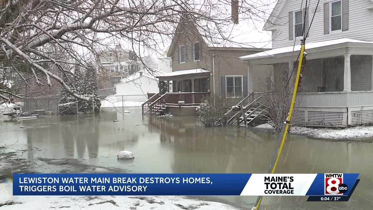 Water main break affecting parts of Lewiston, boil water advisory to be issued