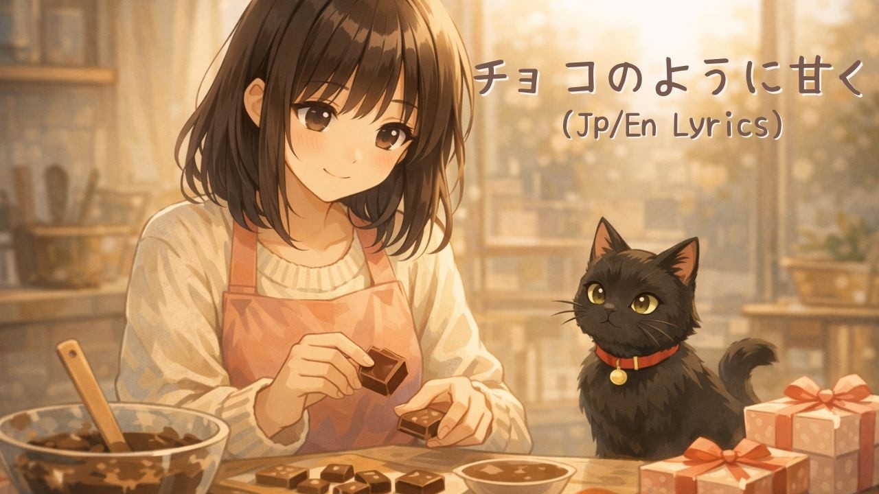チョコのように甘く《Sweet Like Chocolate》 – PANTIN Music Studio (Jp/En Lyrics)