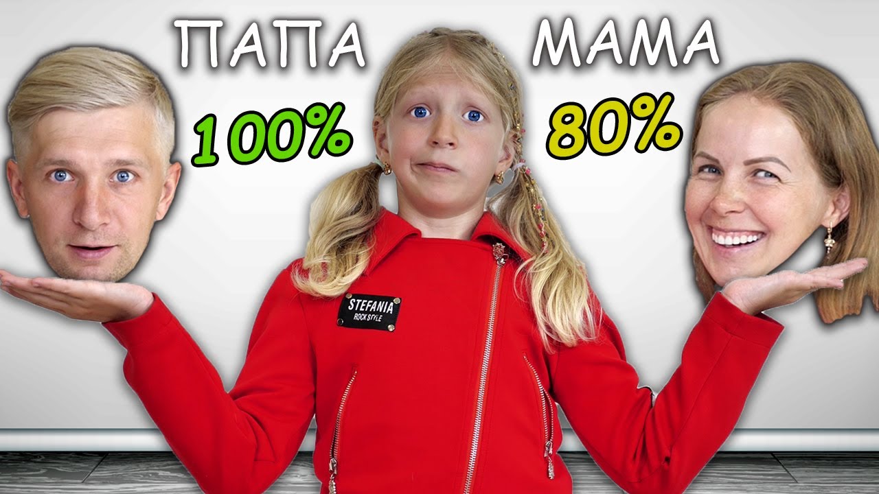КТО ЛУЧШЕ ЗНАЕТ МЕНЯ?!  МАМА vs ПАПА Челлендж Для РОДИТЕЛЕЙ от МИЛАНЫ!
