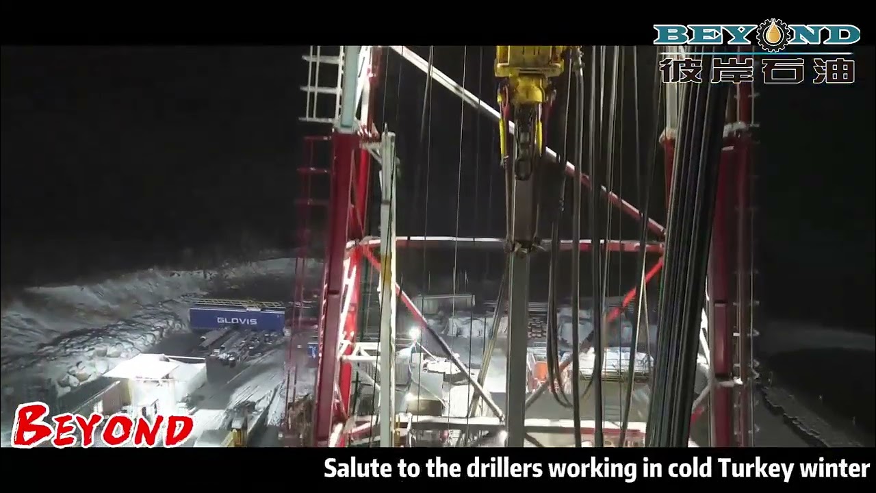Zj-50 Drilling Rig Shipped in 2025 and started Working in Turkey