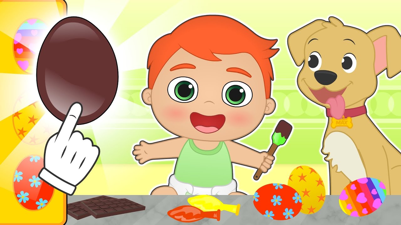 ALEX Y MAX 🥚🍫 Aprenden como hacer un Huevo Sorpresa Gigante