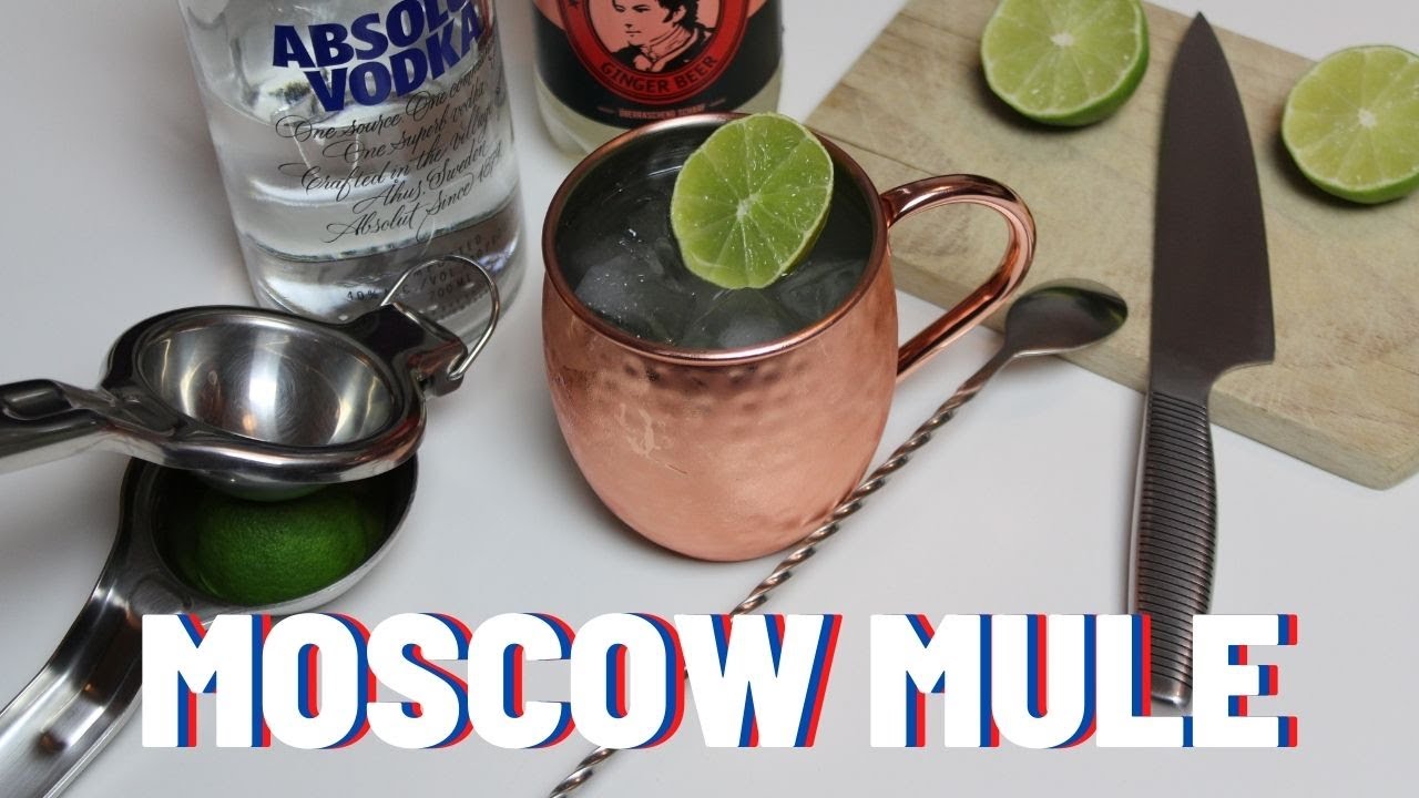 Das Moscow Mule Rezept, eine Limo für Erwachsene 😁 Enjoy den Moscow Mule Cocktail