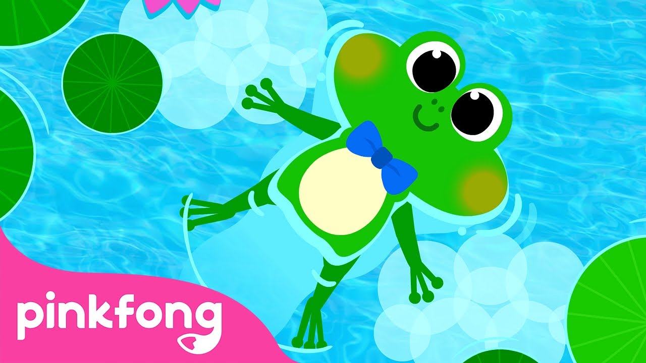 The Singing Frog 💚 | Pinkfong's Farm Animals | Nursery Rhymes | Pinkfong Songs for Children