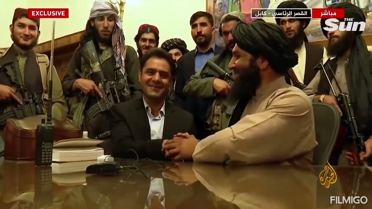 Taliban soldiers take over Afghan presidential palace in a show of strength 2025 I 15 august 