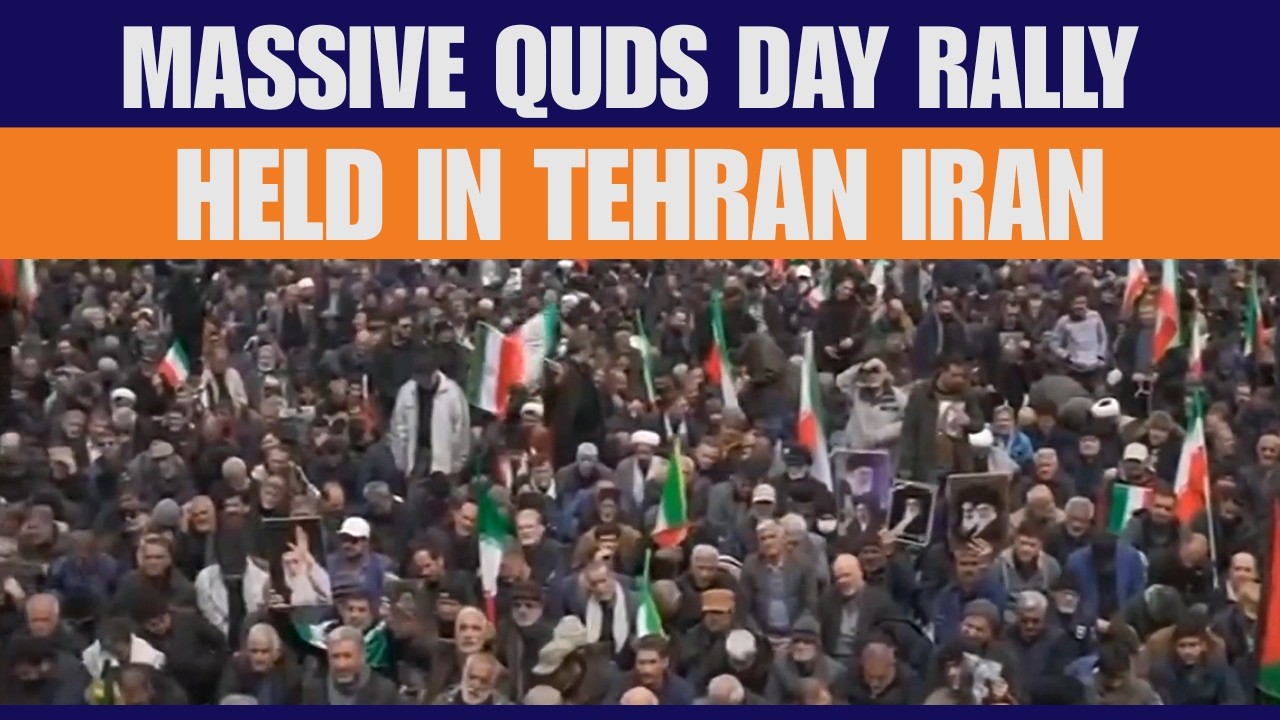 Iran Al Quds Day | Quds Day Rally in Tehran Amid US-Israel Conflict | News9live