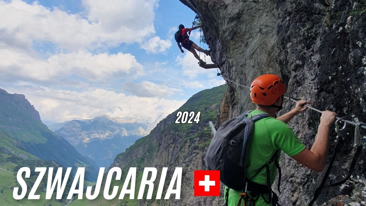 #1 Szwajcaria 2024 | Potęga natury, Via Ferrata i kajak.