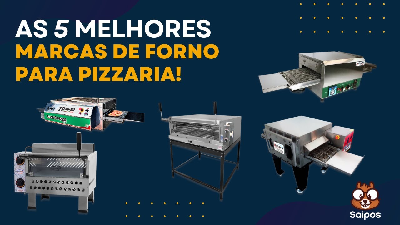MELHORES MARCAS E MODELOS DE FORNO DE PIZZA - TOP 5!!!