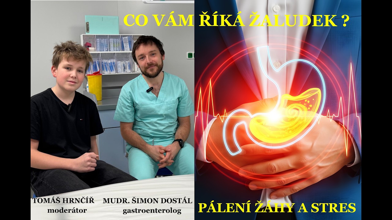 Bolí vás často žaludek? Možná za tím stojí stres. A co pálení žáhy? Rozhovor s gastroenterologem