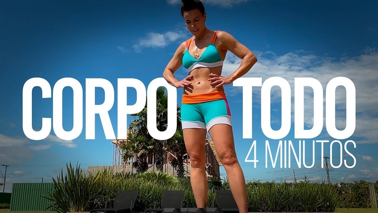 Treino para o CORPO TODO (4 minutos)