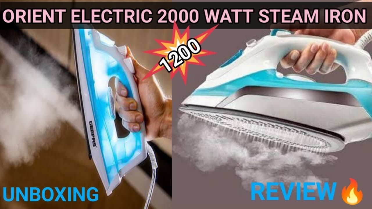 Orient Electric Fabrifeel 2000 Watt Steam Iron👍| Orient| Steam Press | Under 1200 | Unboxing Review